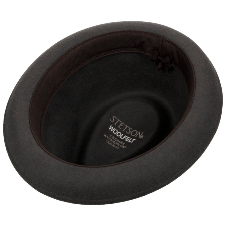 Stetson Hallett Player Wool Hat Grey