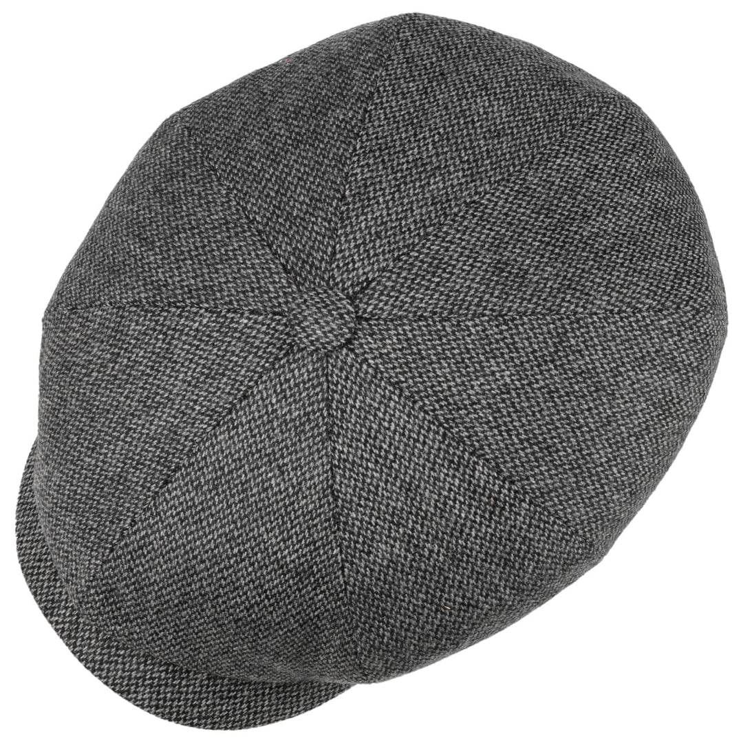 Stetson Hatteras Harridge Wool Cap Grey/Black
