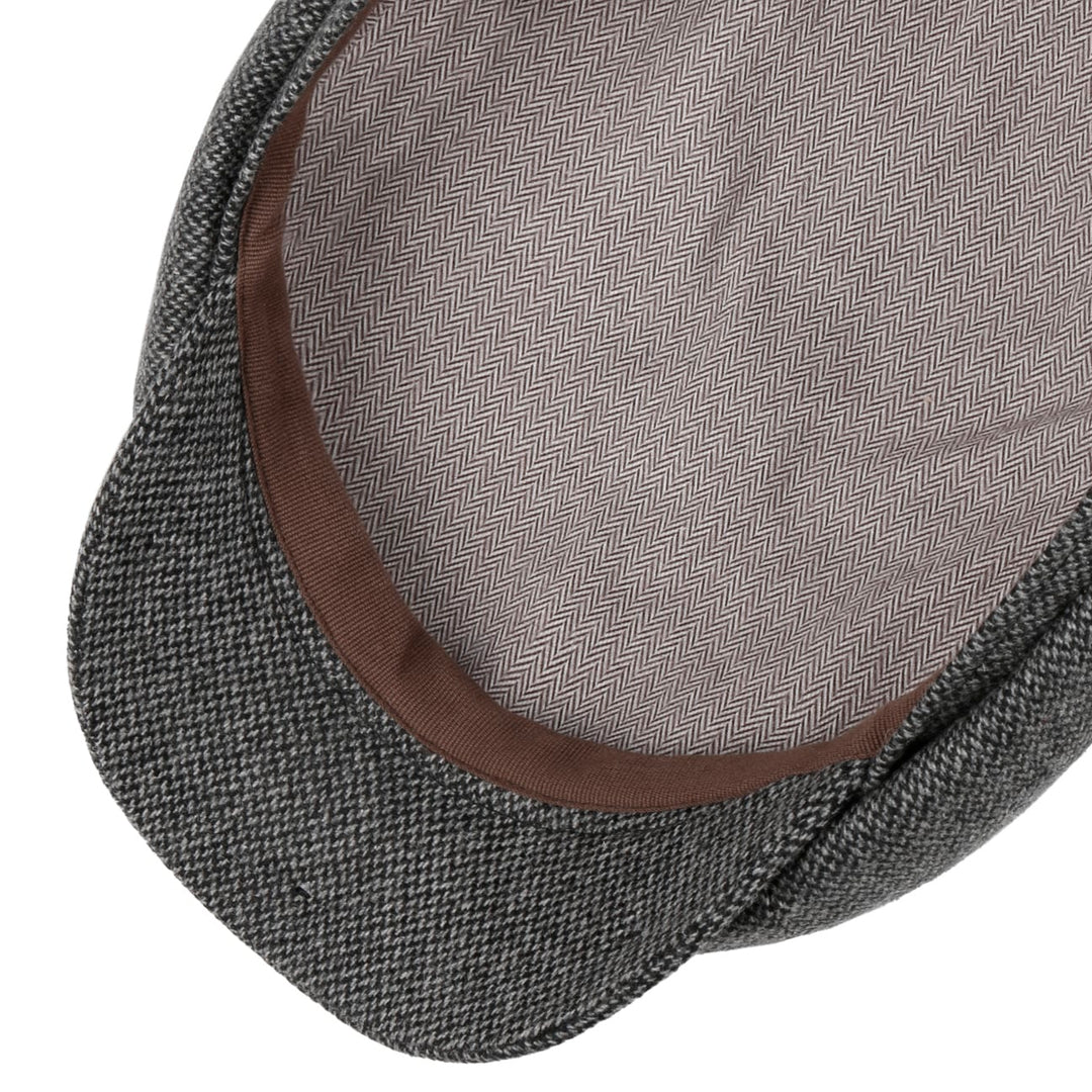 Stetson Hatteras Harridge Wool Cap Grey/Black