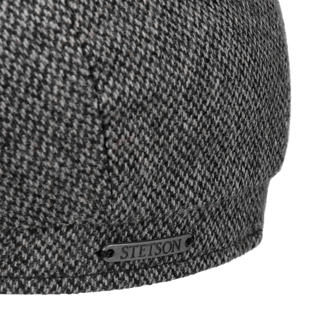 Stetson Hatteras Harridge Wool Cap Grey/Black