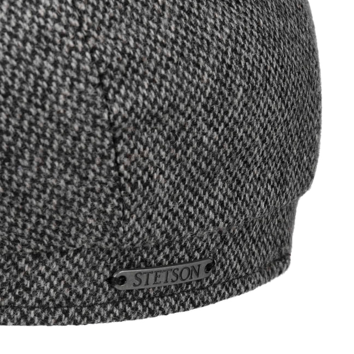Stetson Hatteras Harridge Wool Cap Grey/Black