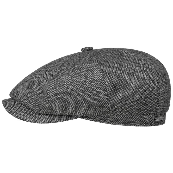 Stetson Hatteras Harridge Wool Cap Grey/Black