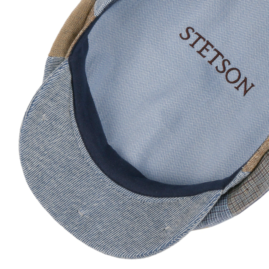 Stetson Laughlin Patchwork Hatteras Bakerboy Cap