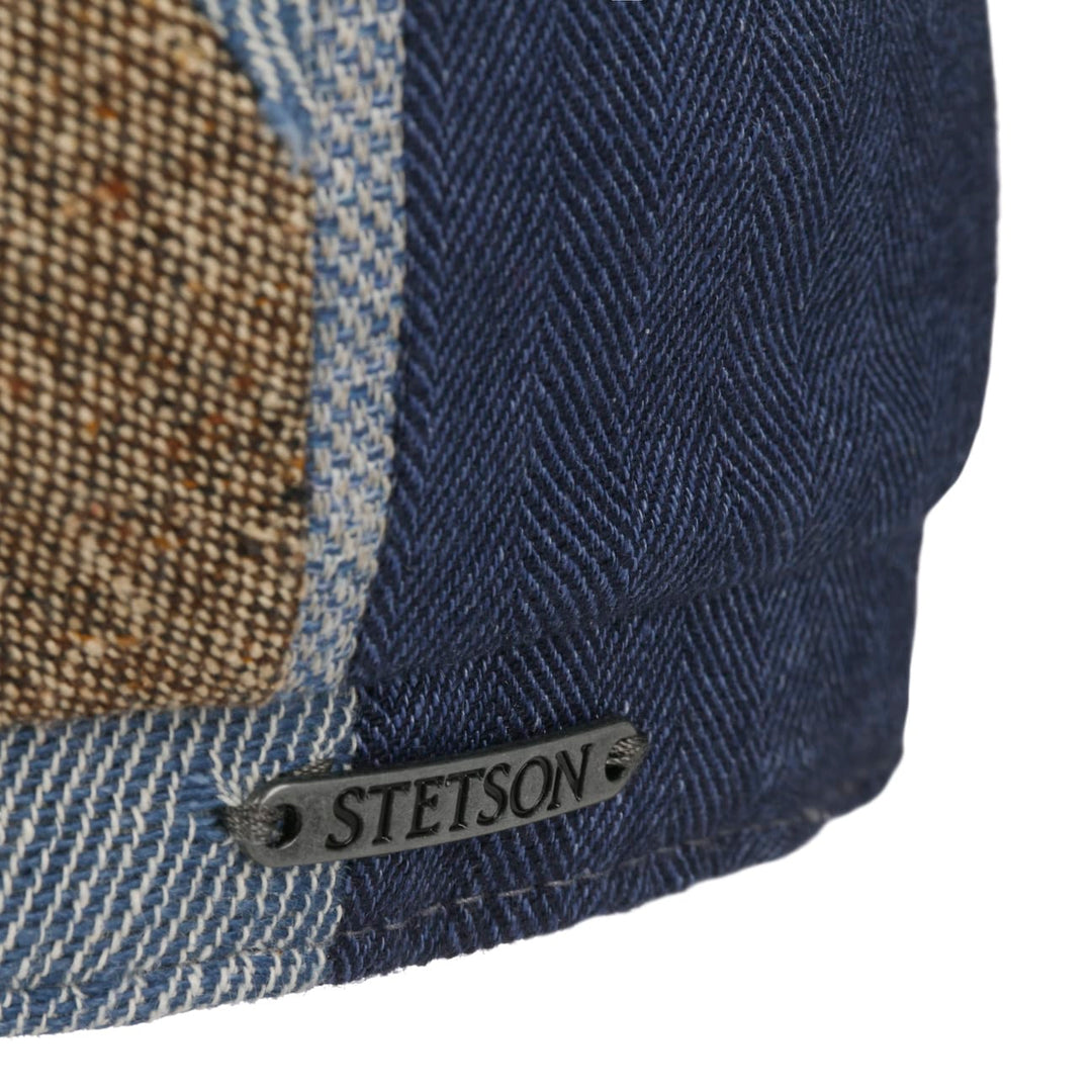 Stetson Laughlin Patchwork Hatteras Bakerboy Cap