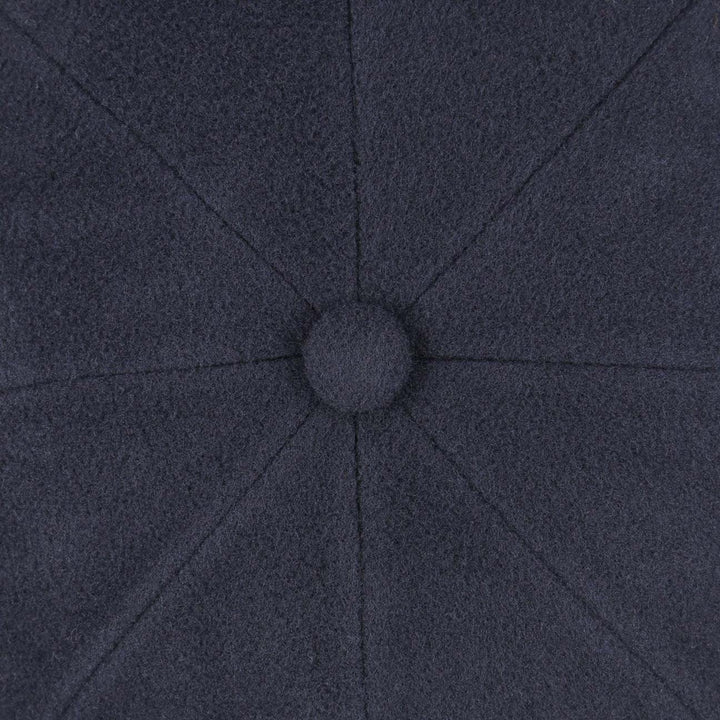 Stetson Wool Hatteras Bakerboy Cap Navy Blue