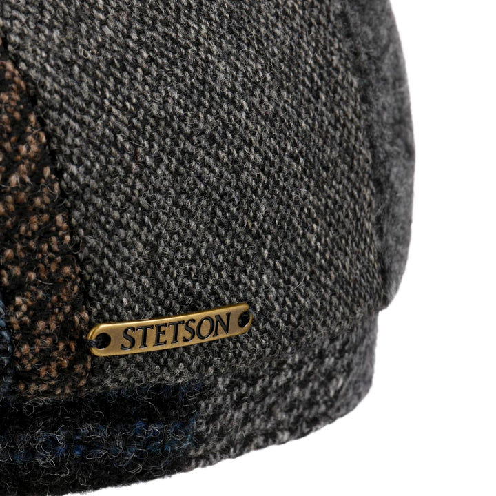 Stetson Viscott Patchwork Hatteras Bakerboy Cap