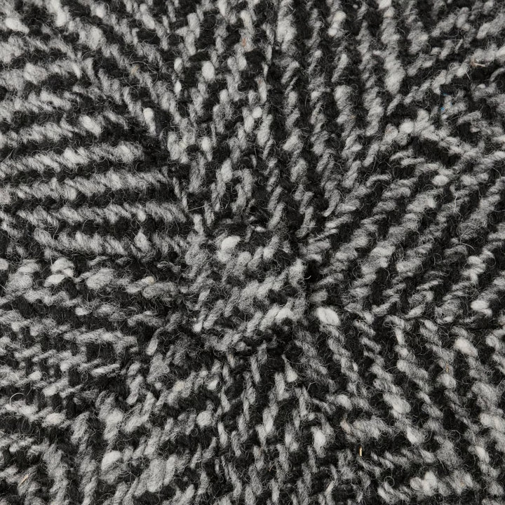 Stetson Hatteras Wool Bakerboy Cap Black/Grey