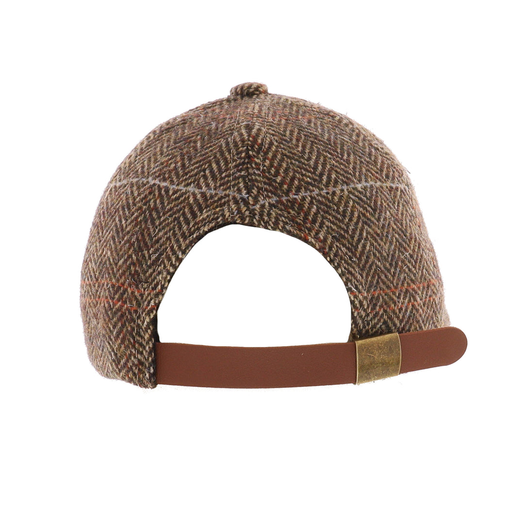 Country Brown Herringbone Baseball Cap