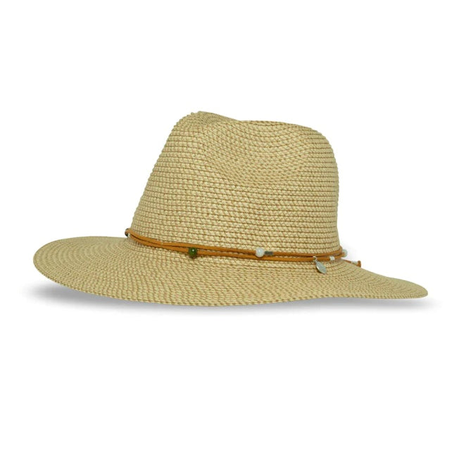 Wanderlust Straw Fedora Hat From Sunday Afternoons in Brown Rice