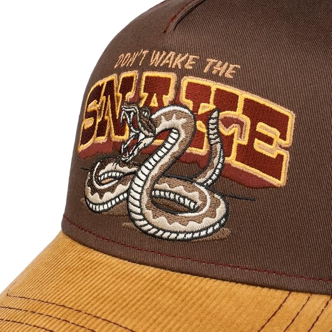Don't Wake The Snake Trucker Cap