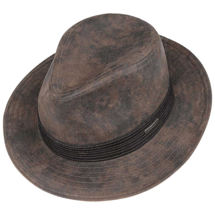 Stetson Jacky Pigskin Traveller Leather Hat
