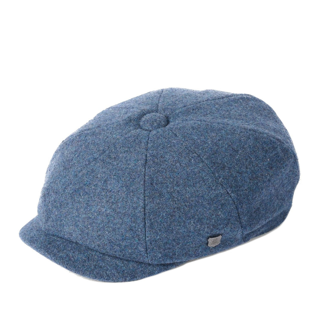 Failsworth Gino Melton Wool Bakerboy Cap in Jeans