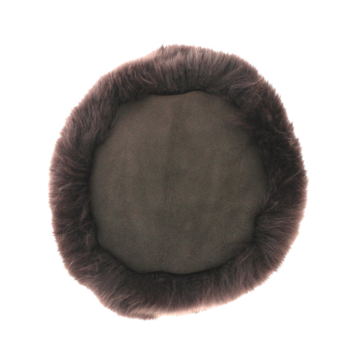 Ladies Luxury Sheepskin Super Soft Cossack Hat in Brown