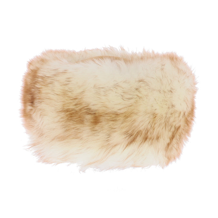 Women's Luxury Sheepskin Super Soft Cossack Hat in Tan