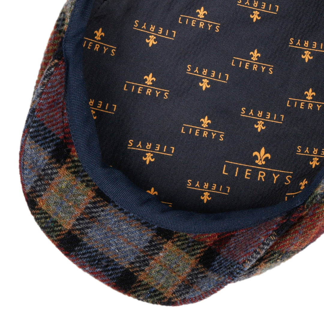 Lierys Kent Madero Wool Check Flatcap