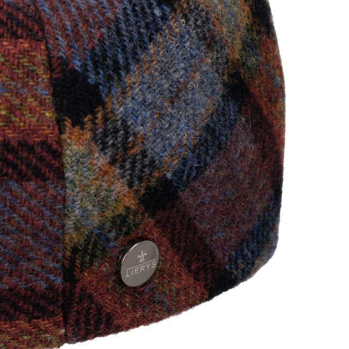 Lierys Kent Madero Wool Check Flatcap