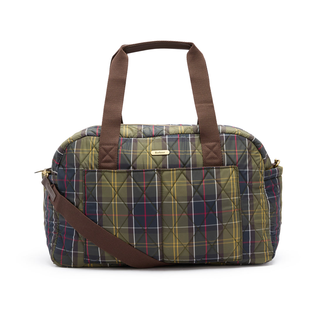 Barbour Wetherham Quilted Overnight Holdall Bag
