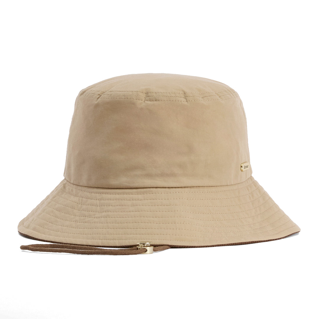 Barbour Women's Asker Showerproof Bucket Hat – Beige