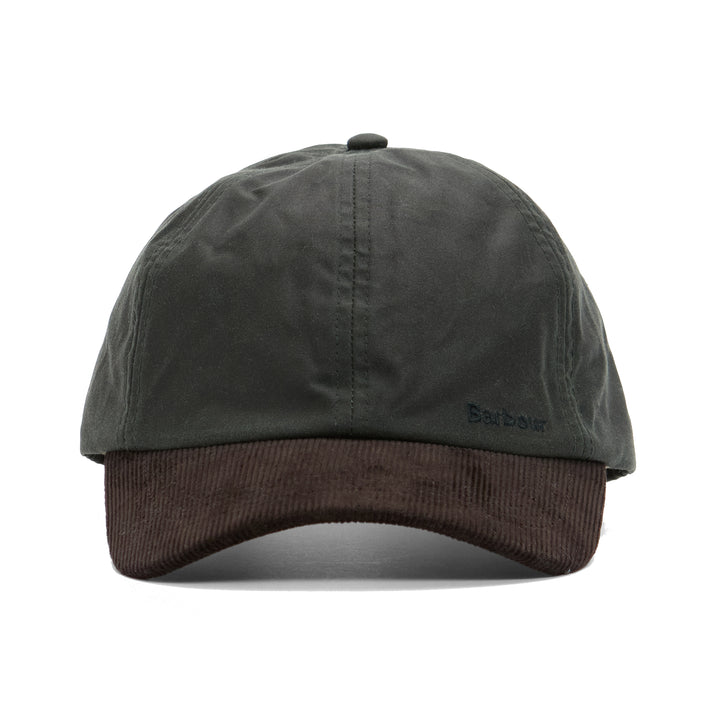 Barbour Women's Beadnell Waxed Baseball Cap in Sage
