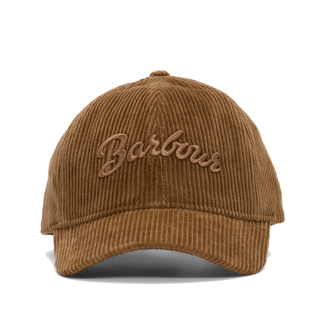 Barbour Women's Ivybridge Corduroy Baseball Cap in Fawn