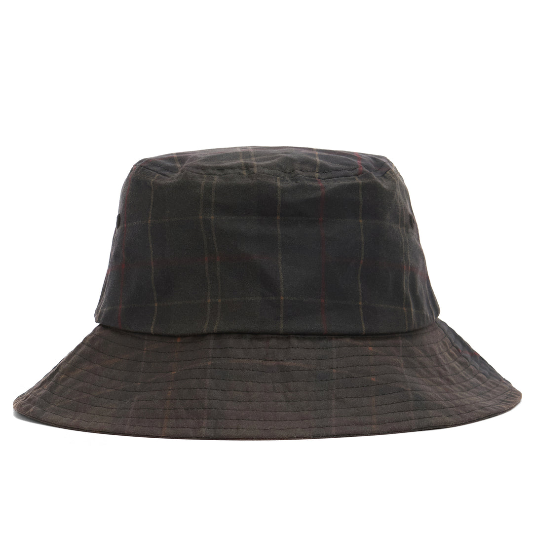 Barbour Women's Hazelwood Waxed Cotton Bucket Hat In Tartan