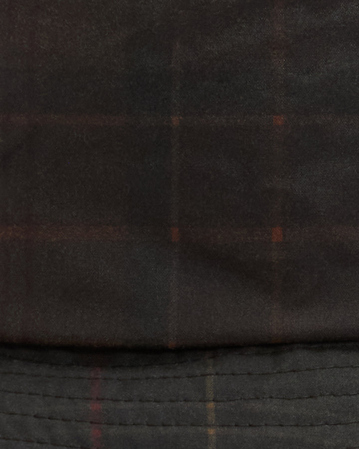 Barbour Women's Hazelwood Waxed Cotton Bucket Hat In Tartan