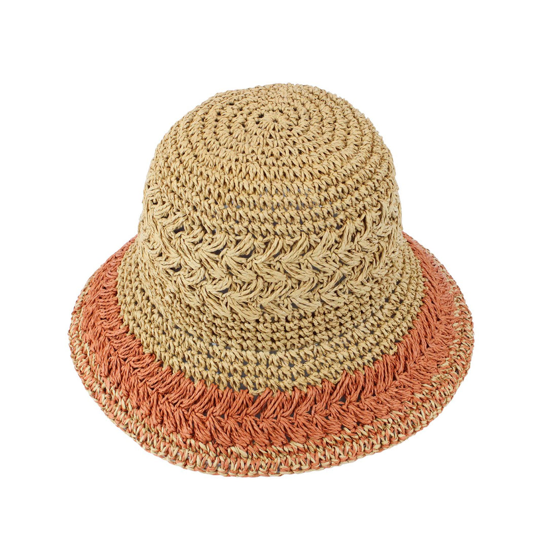 Women's Crochet-Style Bucket Summer Hat