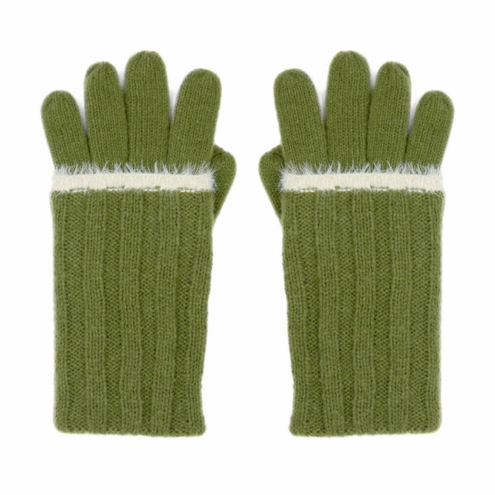 Green Paige Gloves