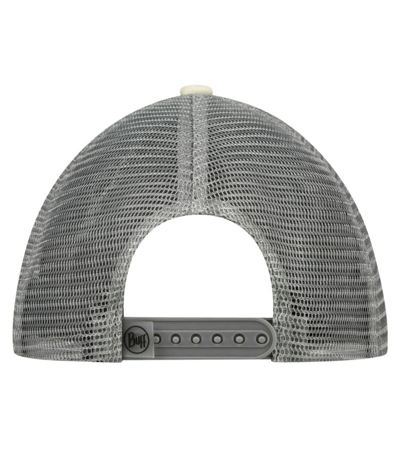 Buff Classic Adjustable Mesh Trucker Cap In Lach Multi