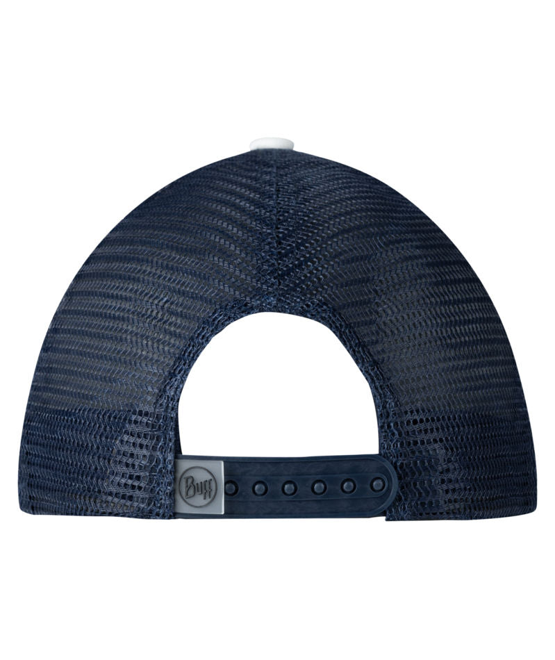 Buff Classic Adjustable Mesh Trucker Cap In Luster Flint