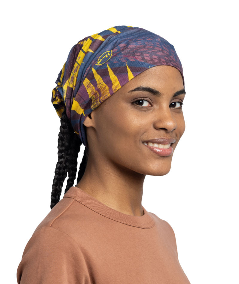 Buff CoolNet UV Neckwear In Teltary Khaki