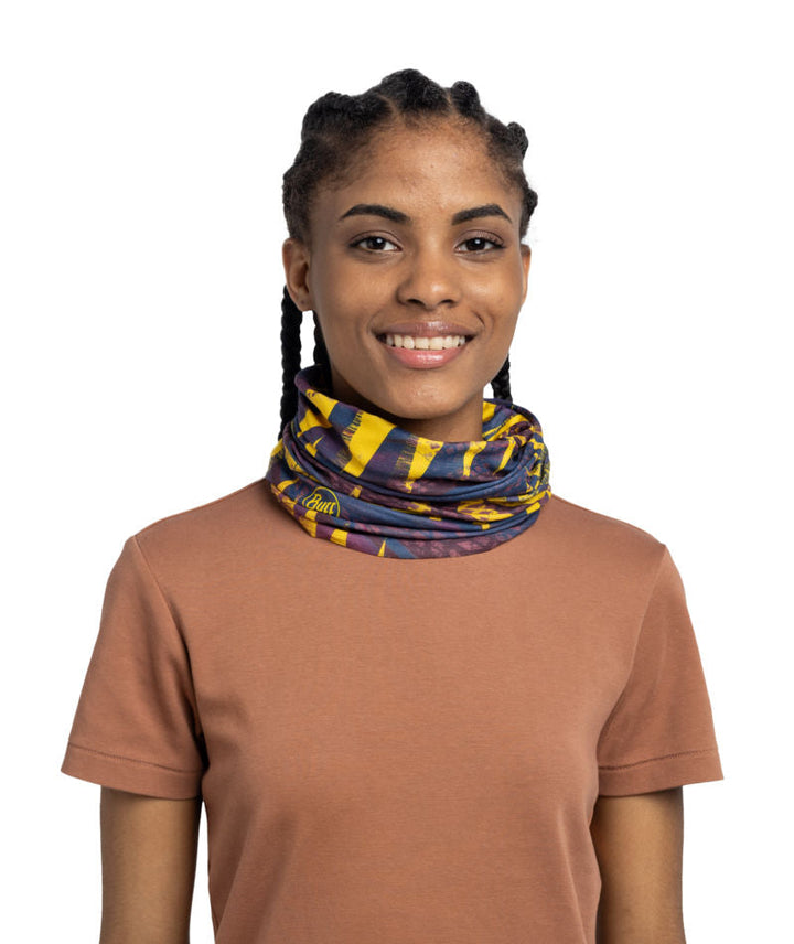 Buff CoolNet UV Neckwear In Teltary Khaki