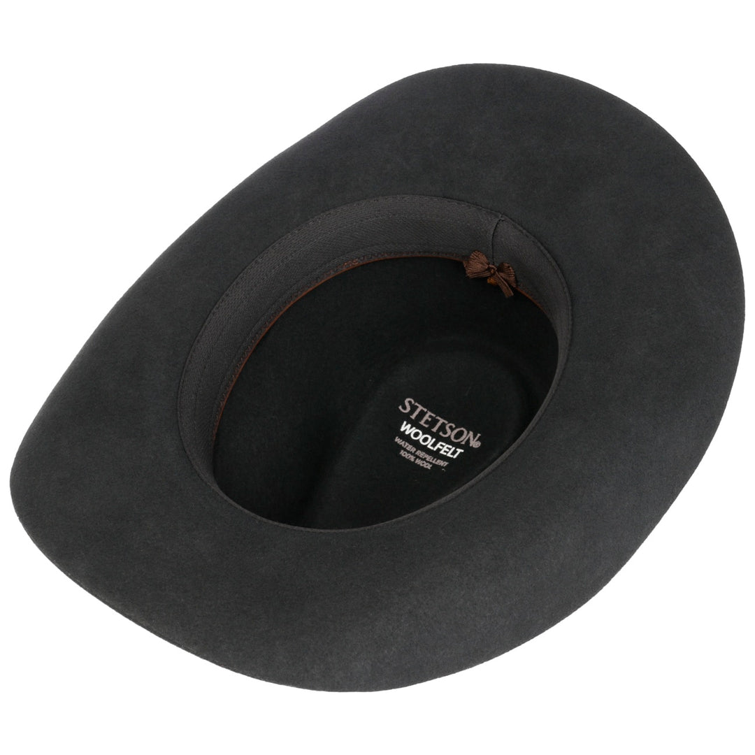 Stetson Limington Western Wool Hat Black