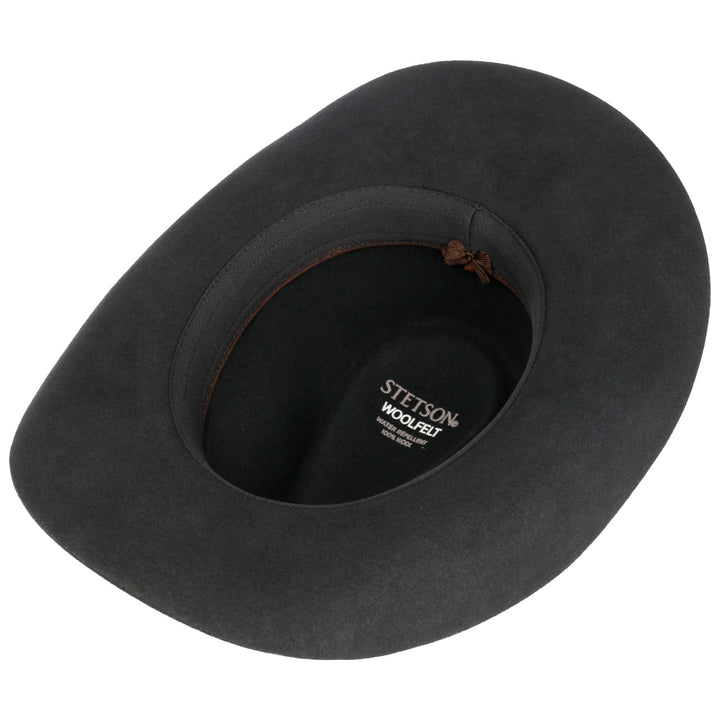Stetson Limington Western Wool Hat Black