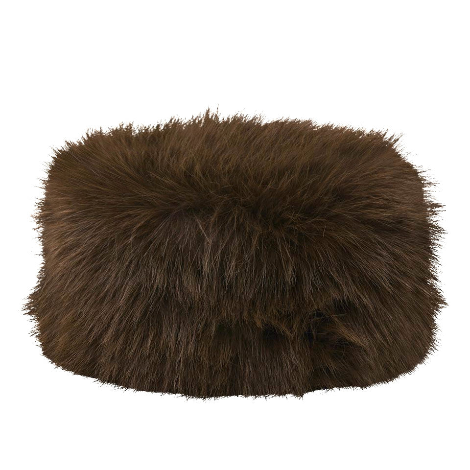 Loevenich Faux Fur Cossack Hat Chocolate