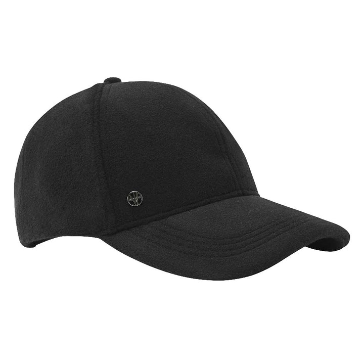 Loevenich Women's Fleece Adjustable Baseball Cap - Black