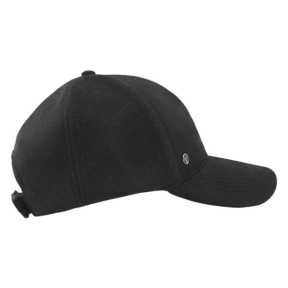 Loevenich Women's Fleece Adjustable Baseball Cap - Black