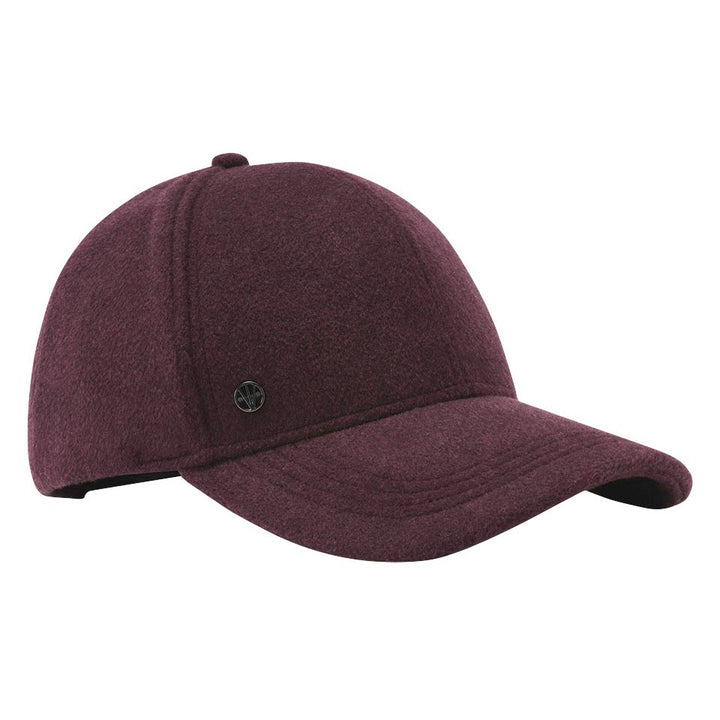 Loevenich Women's Fleece Adjustable Baseball Cap - Wine