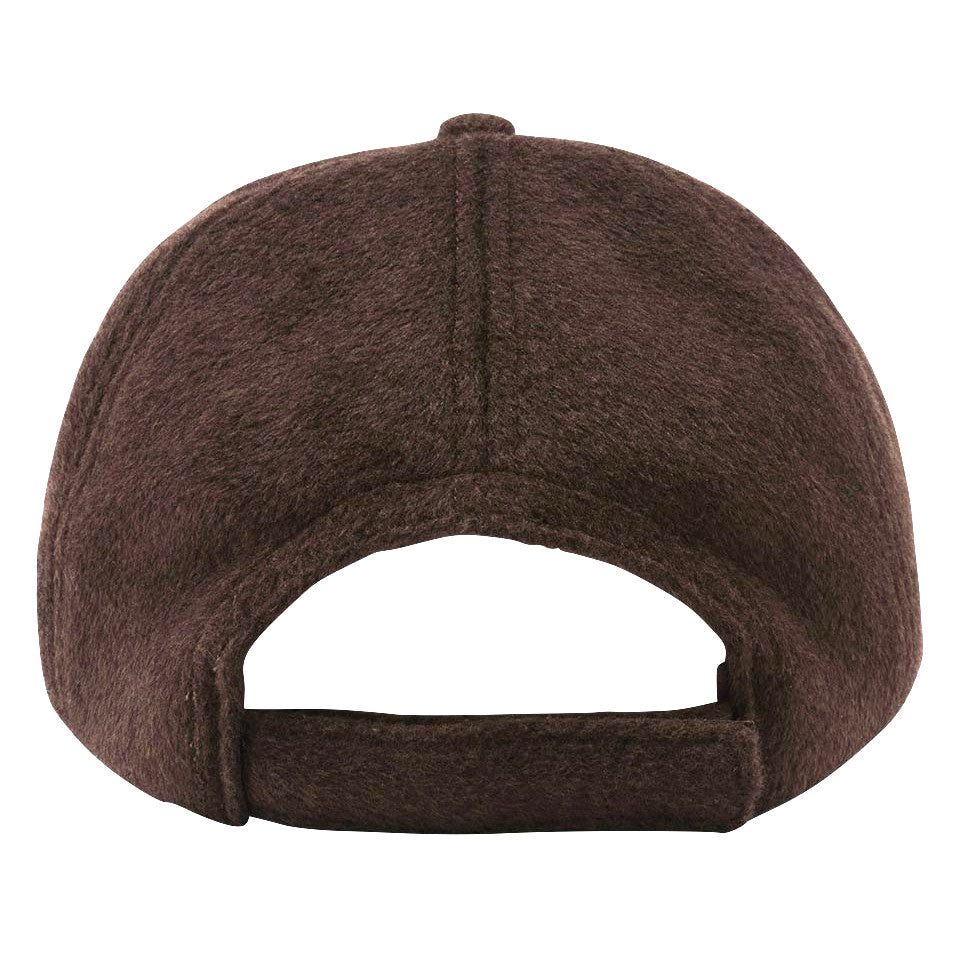 Loevenich Women's Fleece Adjustable Baseball Cap - Brown
