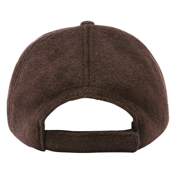 Loevenich Women's Fleece Adjustable Baseball Cap - Brown