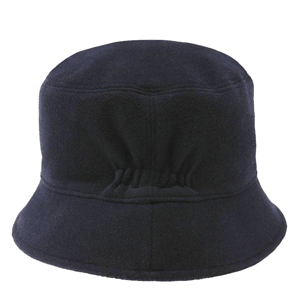 Loevenich Fleece Bucket Hat in Navy