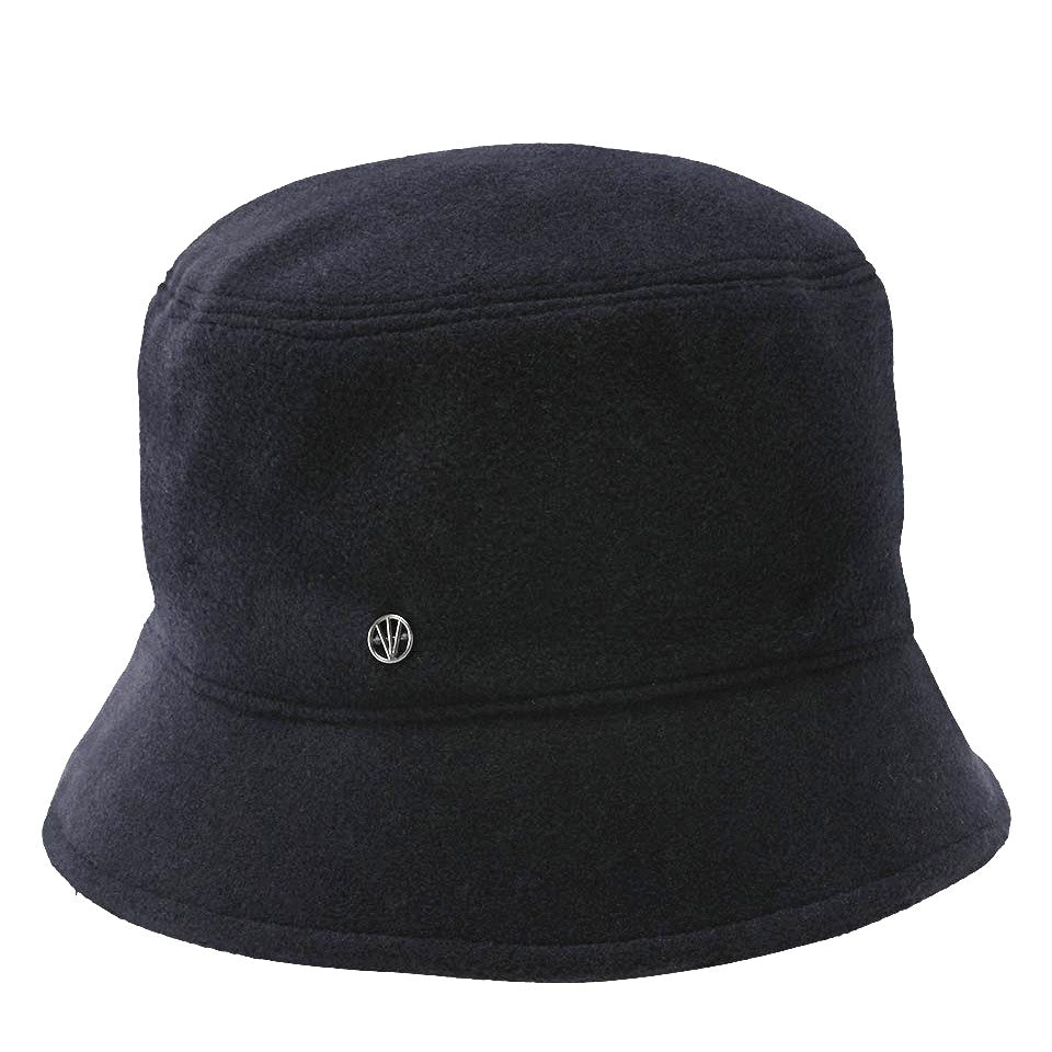 Loevenich Fleece Bucket Hat in Navy