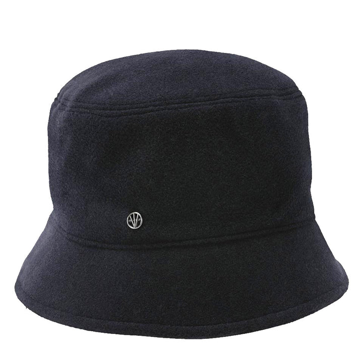 Loevenich Fleece Bucket Hat in Navy