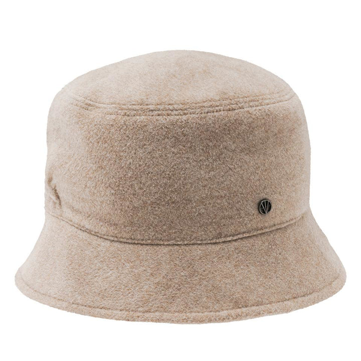 Loevenich Fleece Bucket Hat in Biscuit