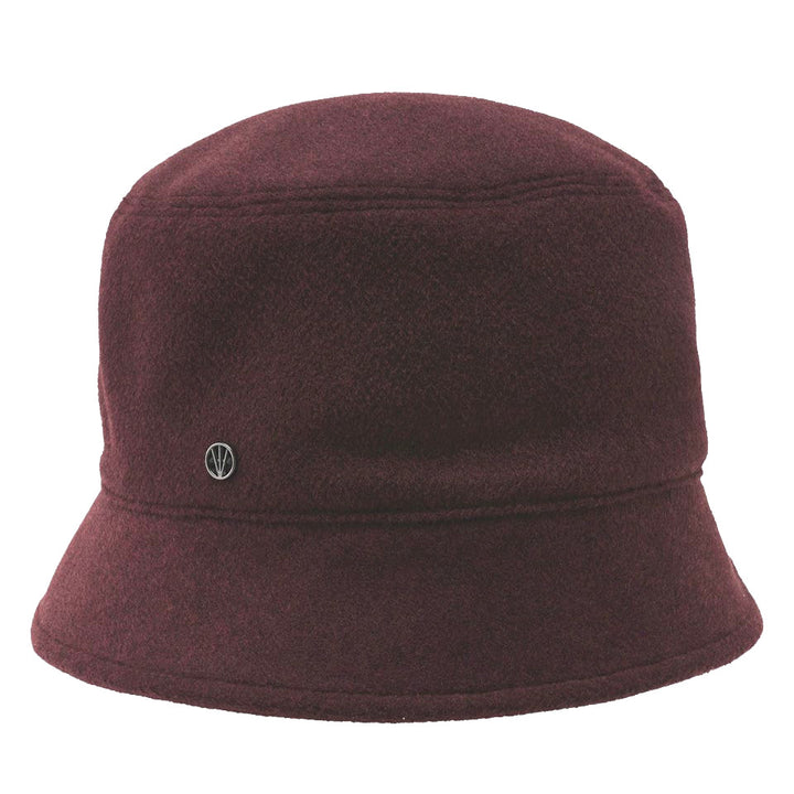 Loevenich Fleece Bucket Hat in Wine