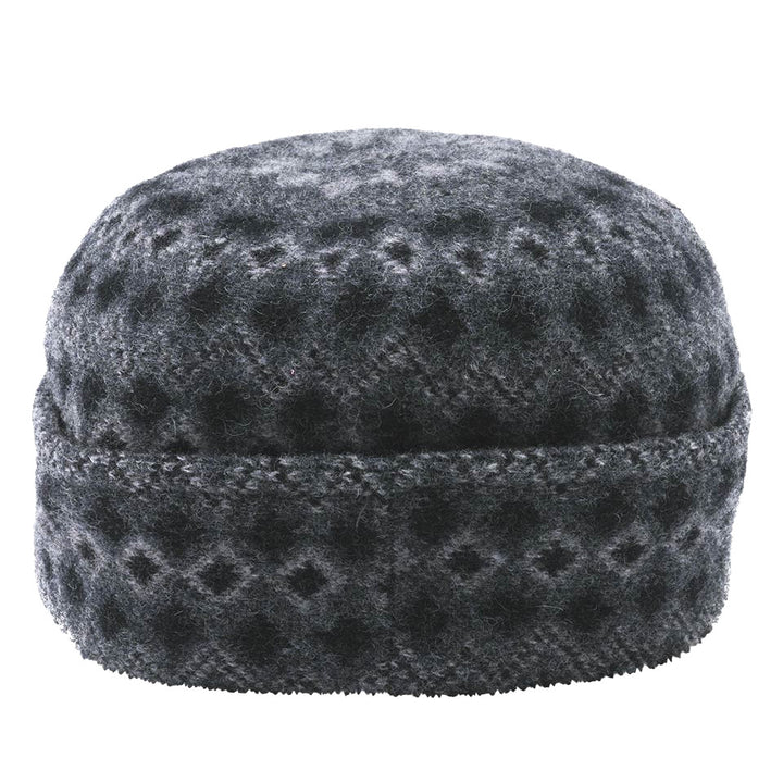 Loevenich Jacquard Peak Cap in Black