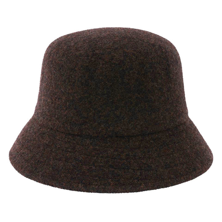 Loevenich Wool Bucket Hat in Chocolate