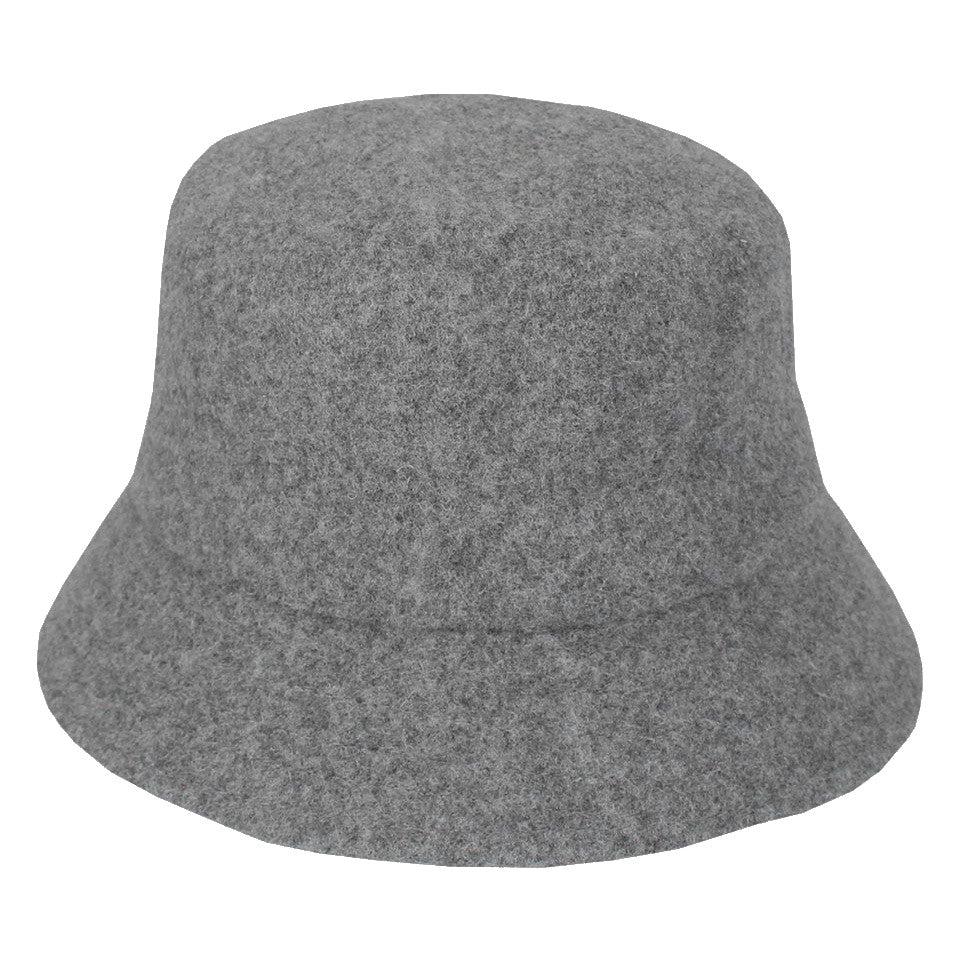 Loevenich Wool Bucket Hat in Grey