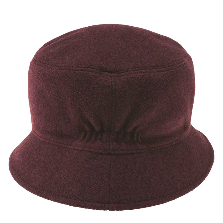 Loevenich Fleece Bucket Hat in Wine