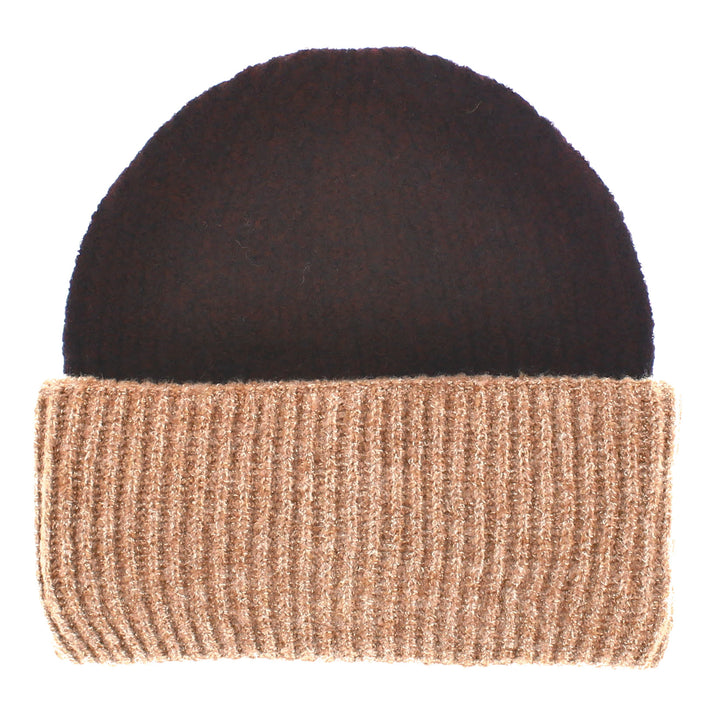 Lulu Turn Up Beanie Hat